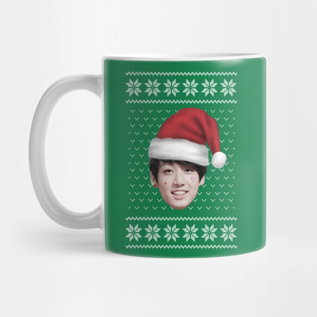 Ugly Sweater Jungkook Christmas by Selfish.Co